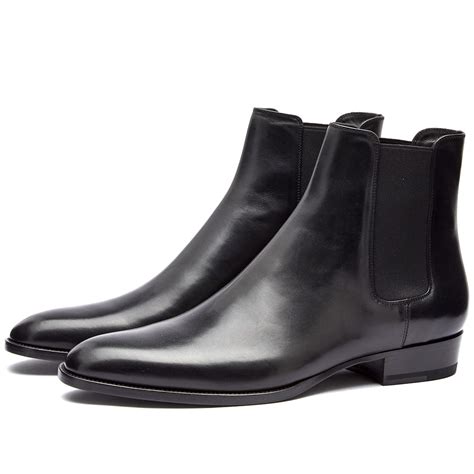 ysl chelsea boots free shipping|wyatt 30 Chelsea boots.